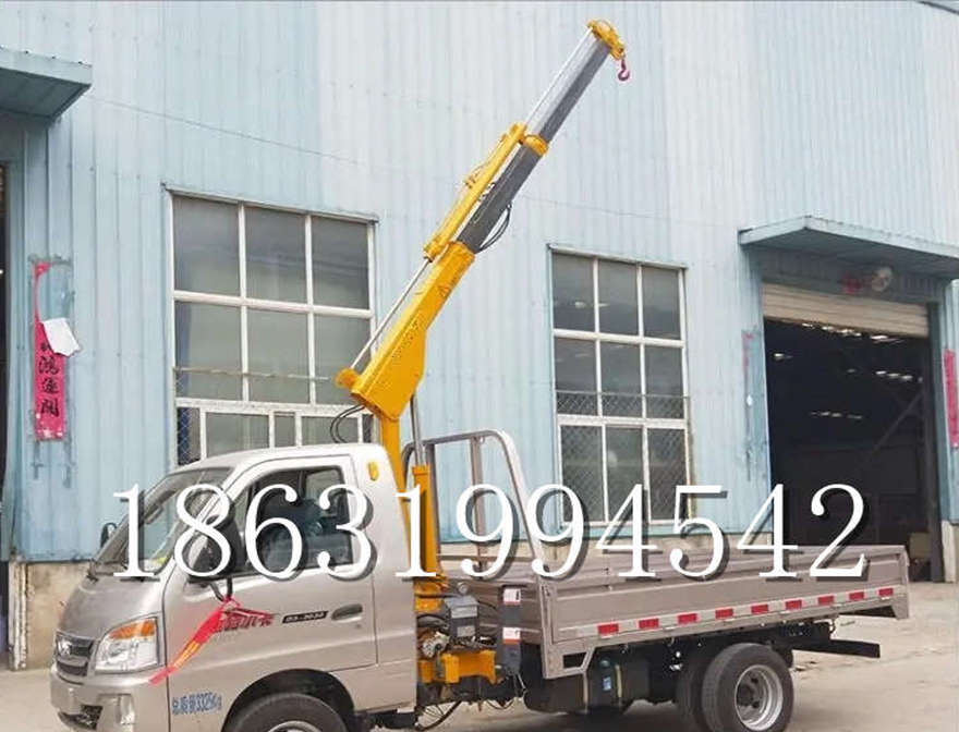 弥勒市随车吊机悬臂吊机移动电动葫芦移动小型随车吊机搬运